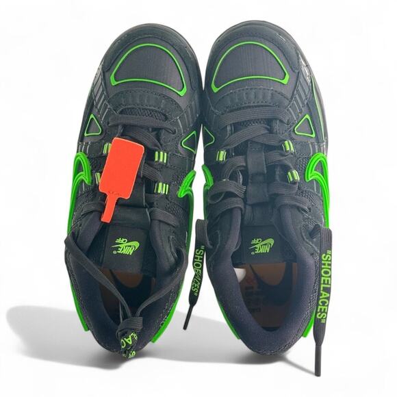 Nike Rubber Dunk x OFF-WHITE Green Strike PS (CW7410-001) Size 13C (NEW NO BOX) - Picture 8 of 9